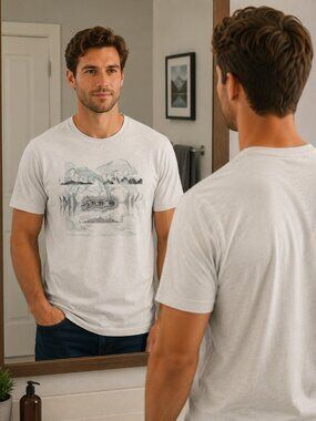 Men's Mountain Cartography T-Shirt